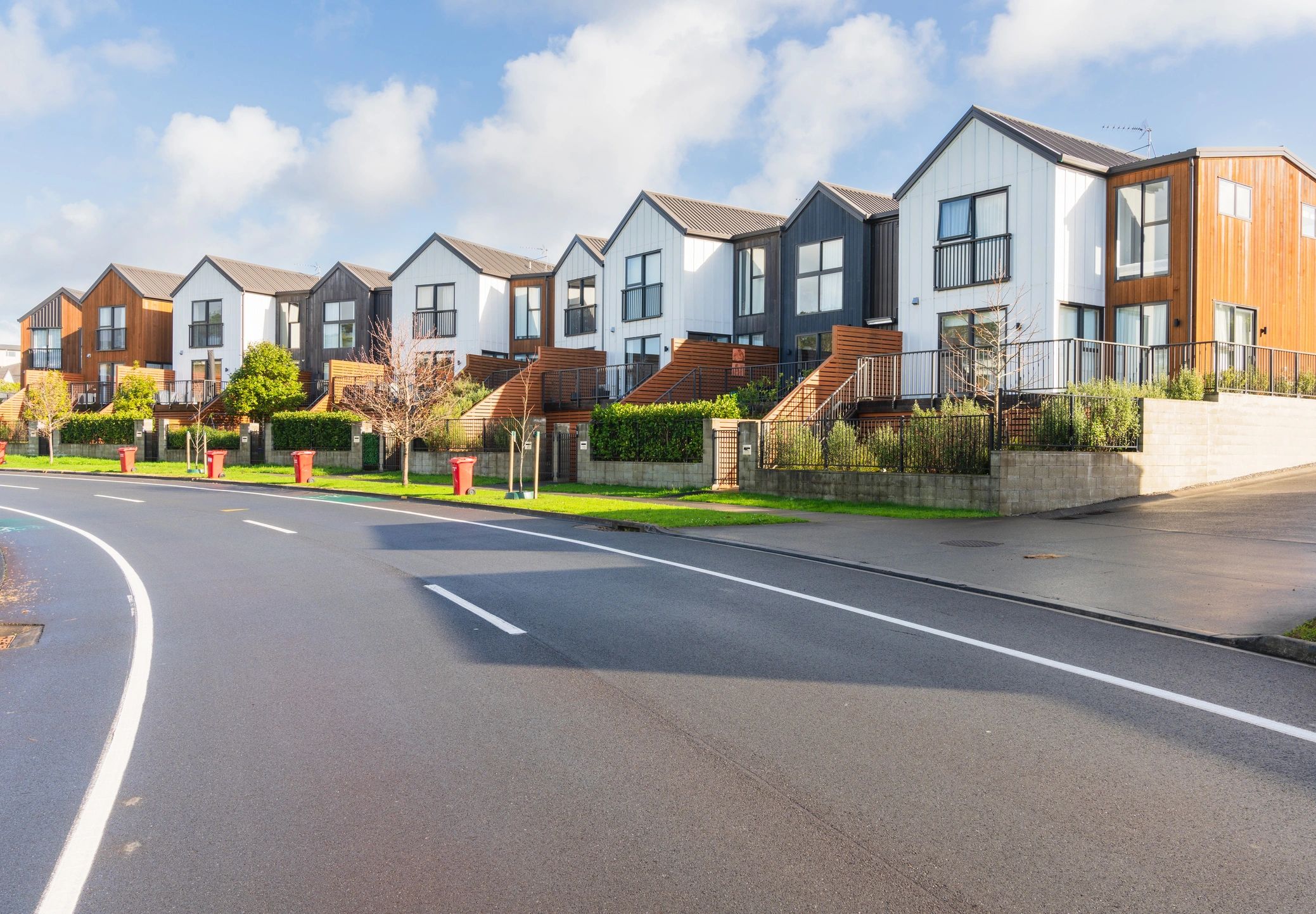 modern real estate property exterior