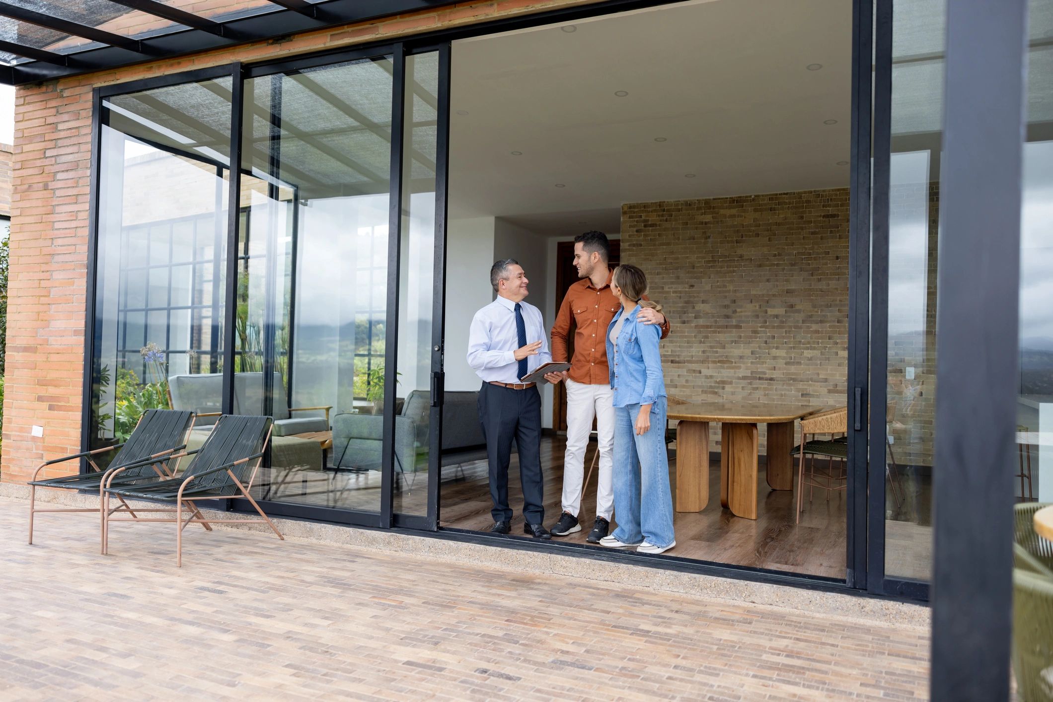 modern real estate home buyers